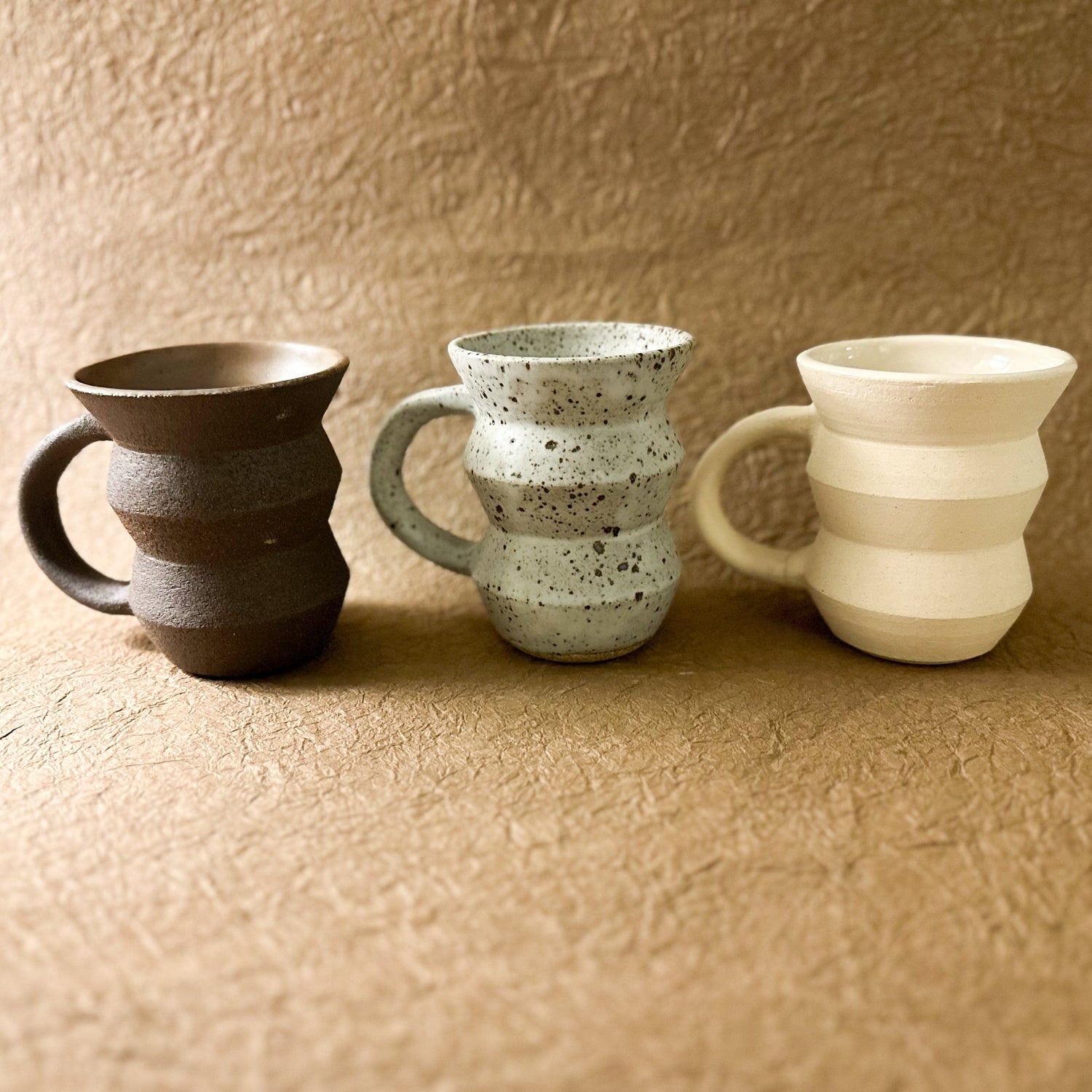 Olivia Snow Ceramics Mug Handmade Angled Ceramic Mug