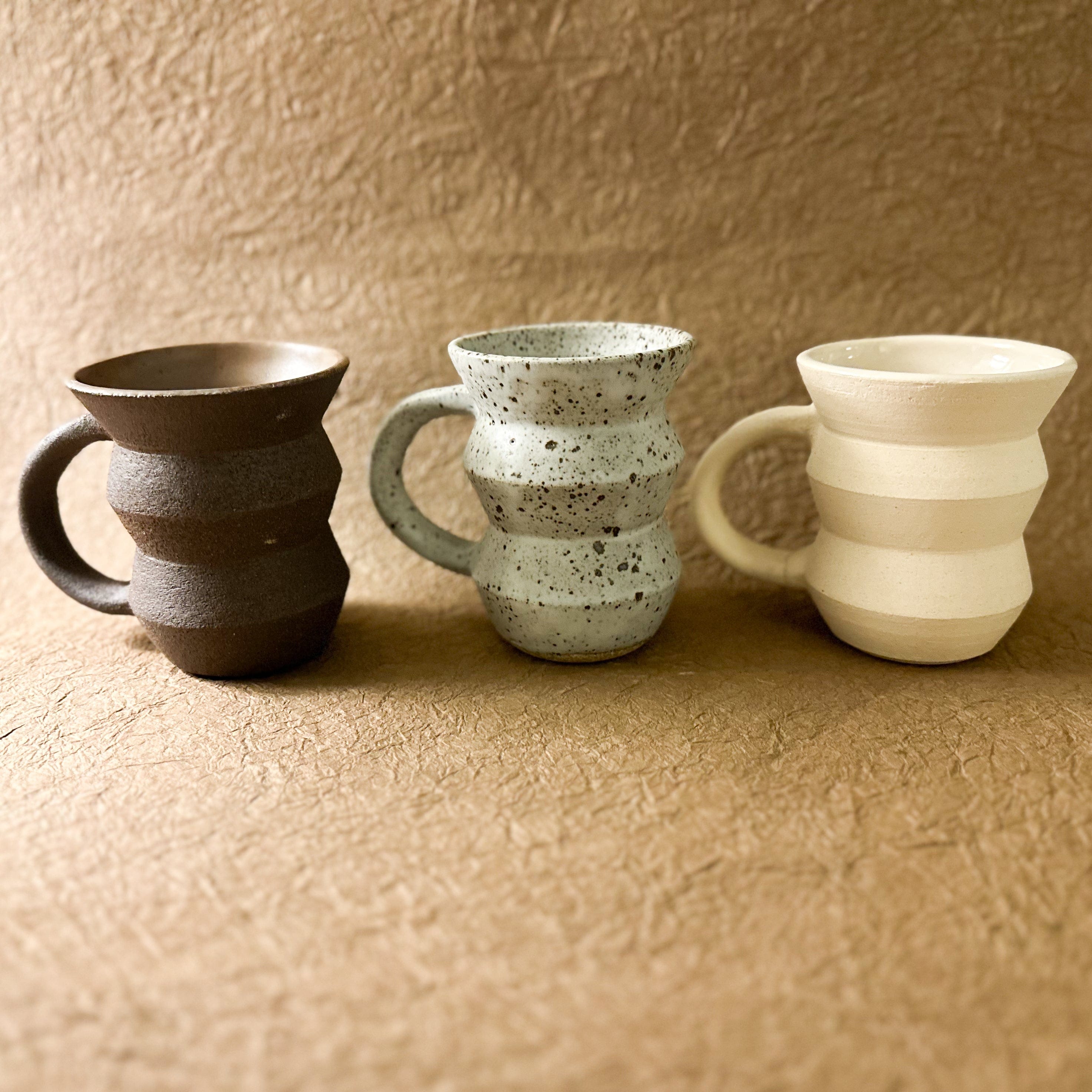 Olivia Snow Ceramics Mug Handmade Angled Ceramic Mug
