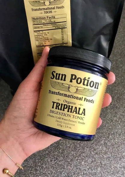 Sun Potion Superfood 111g Jar Triphala (Organic Cold Water Extract Powder)