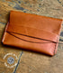 The Local Branch Leather Caramel Leather Tuck Wallet - USA Made