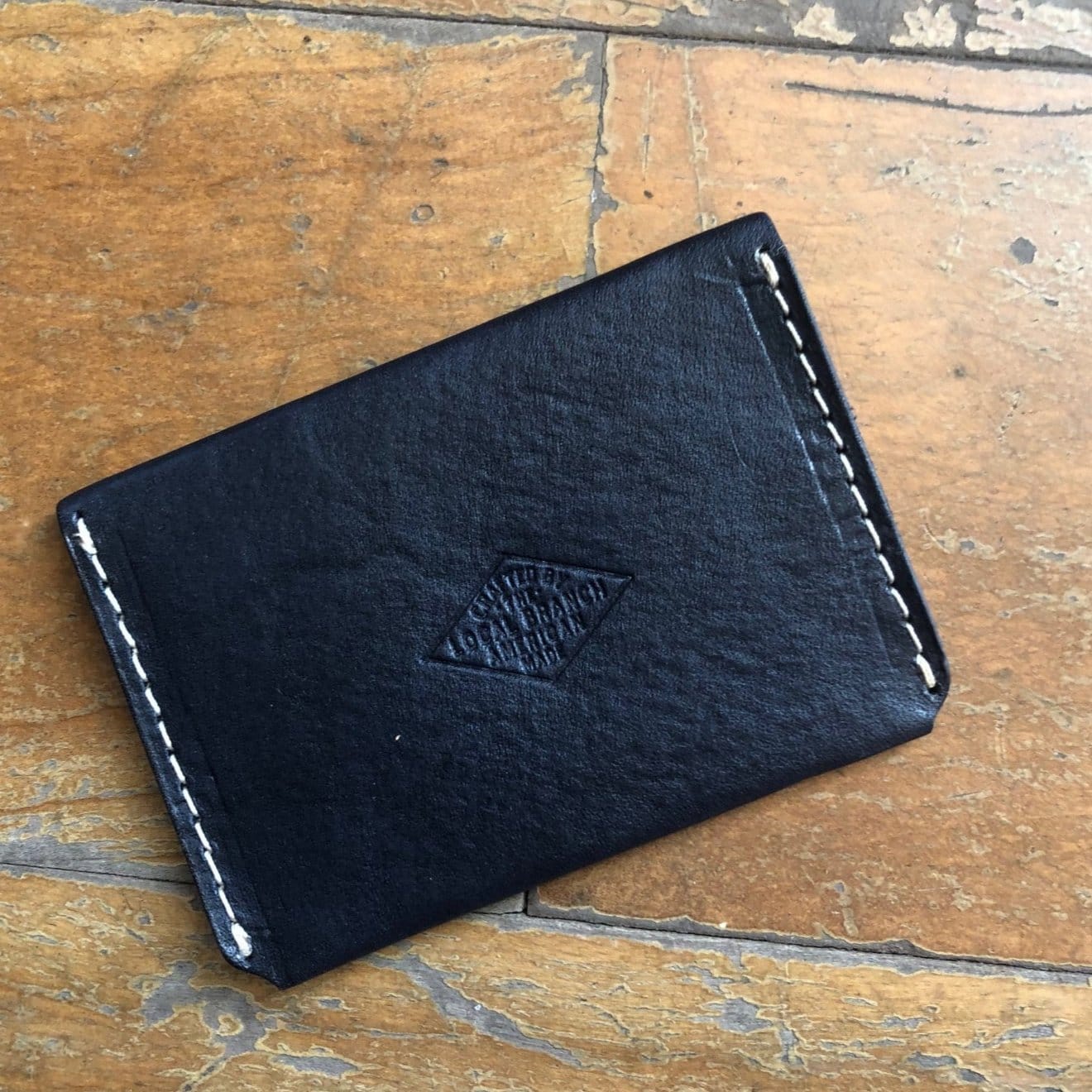The Local Branch Leather Lake Leather Tuck Wallet - USA Made