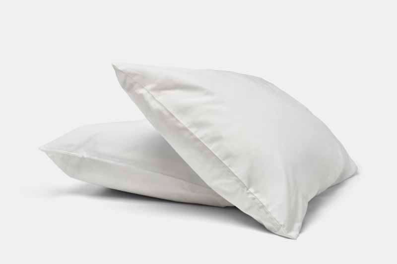 American Blossom Linens Pillows &amp; Pillowcases Standard / White Natural Cotton Bed Pillowcases