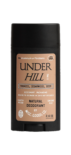 Deodorant stick with &