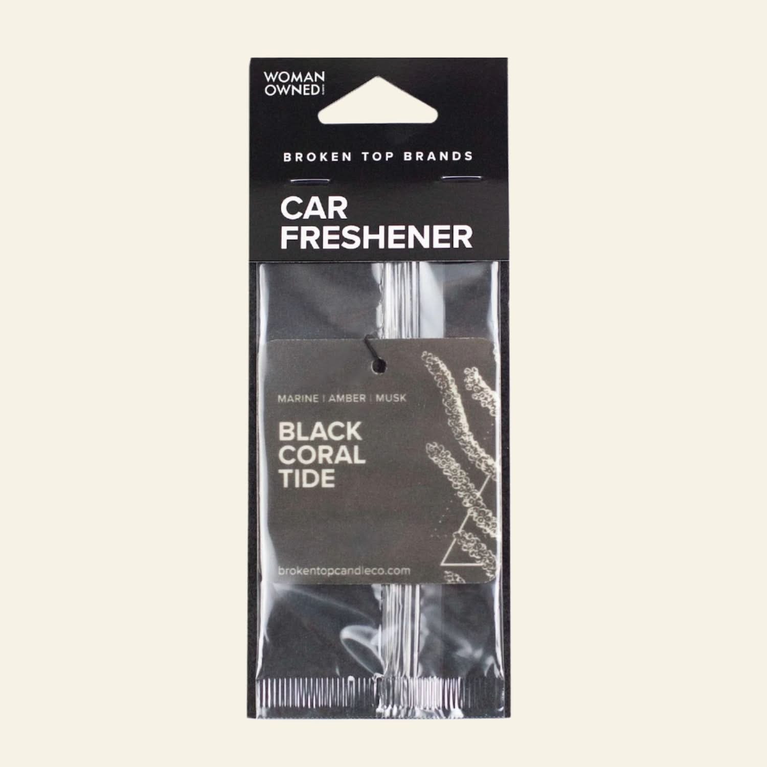 Broken Top Brands Car Freshener Black Coral Tide Car Freshener