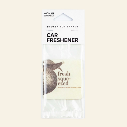 Fresh Squeezed Car Freshener