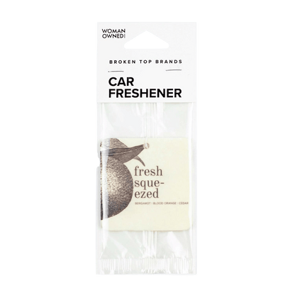 Fresh Squeezed Car Freshener