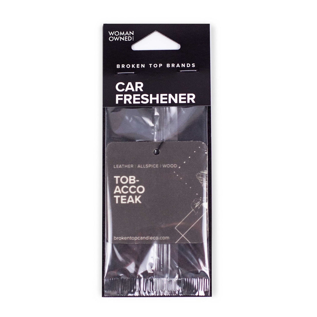 Tobacco Teak Car Freshener - My American Goods