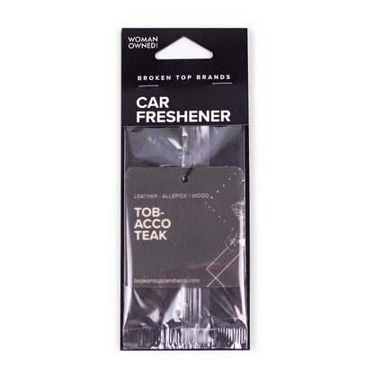Tobacco Teak Car Freshener - My American Goods