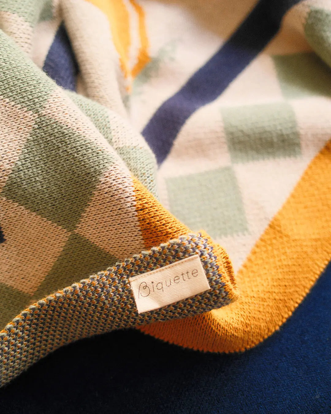 Biquette Throw Blanket Un Beau Poisson