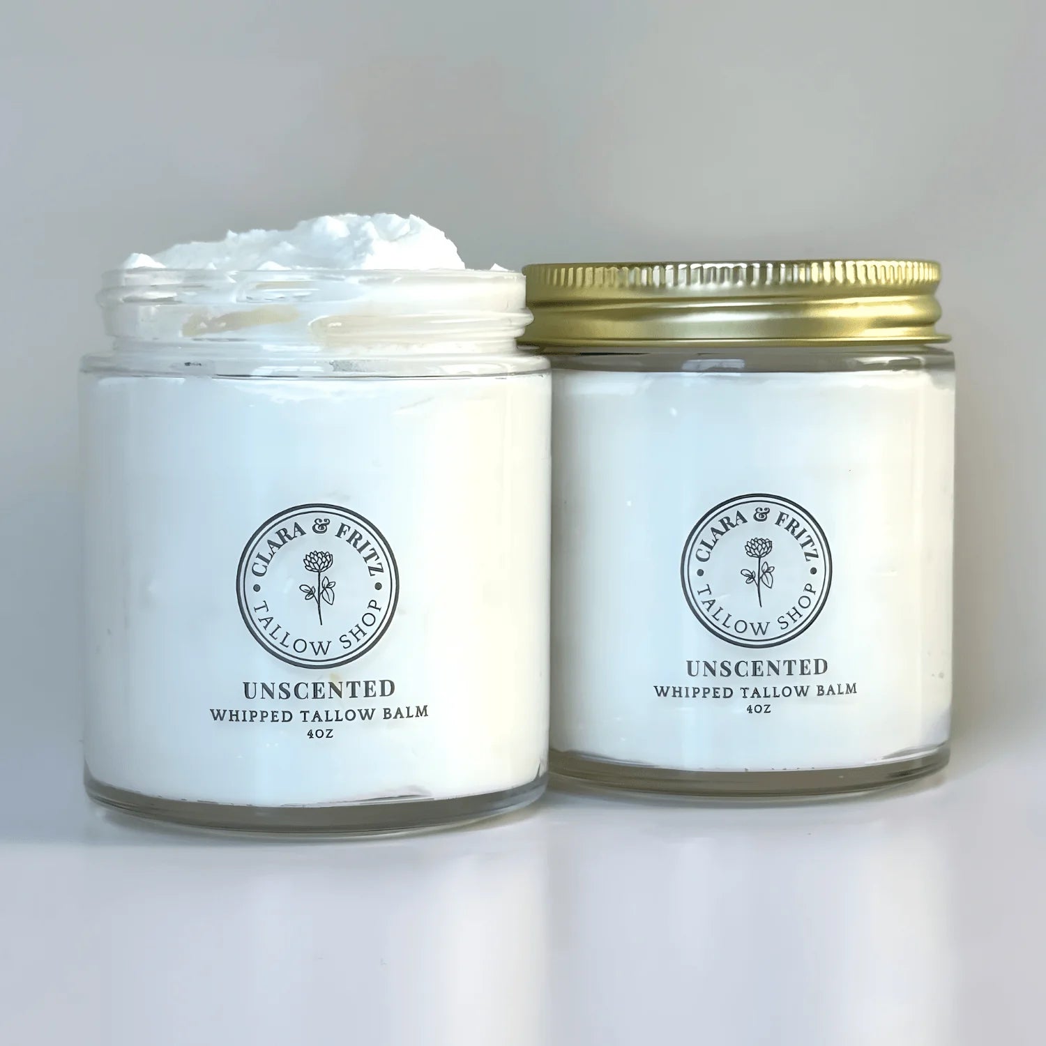 Clara &amp; Fritz Unscented Whipped Tallow Balm