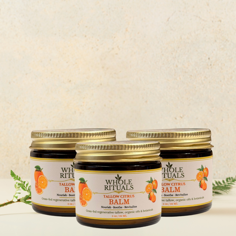 Citrus Tallow Balm – Natural Moisturizing Skin Balm