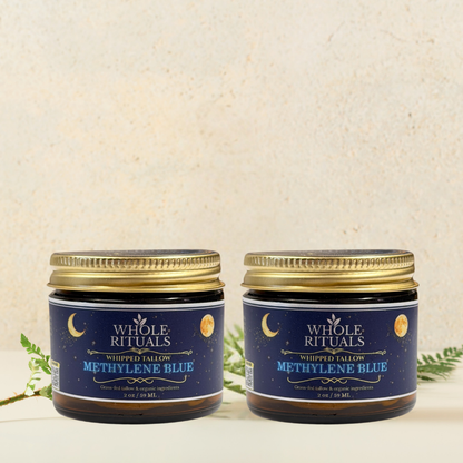 Methylene Blue Infused Tallow Balm - Whipped