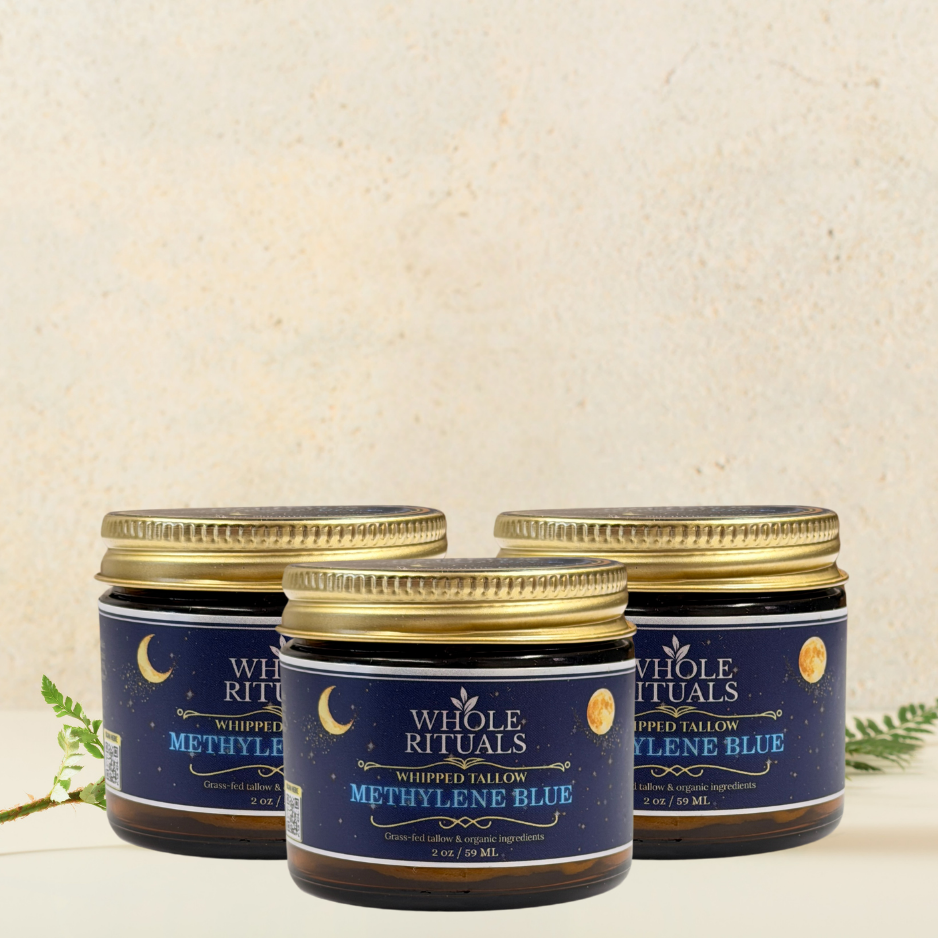 Methylene Blue Infused Tallow Balm - Whipped