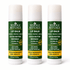 Whole Rituals Lip Balms 3-Pack Cocoa Butter Lip Balm | Beeswax + Jojoba Oil + Vitamin E