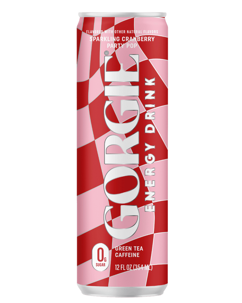 GORGIE Energy Drink Cranberry Party Pop
