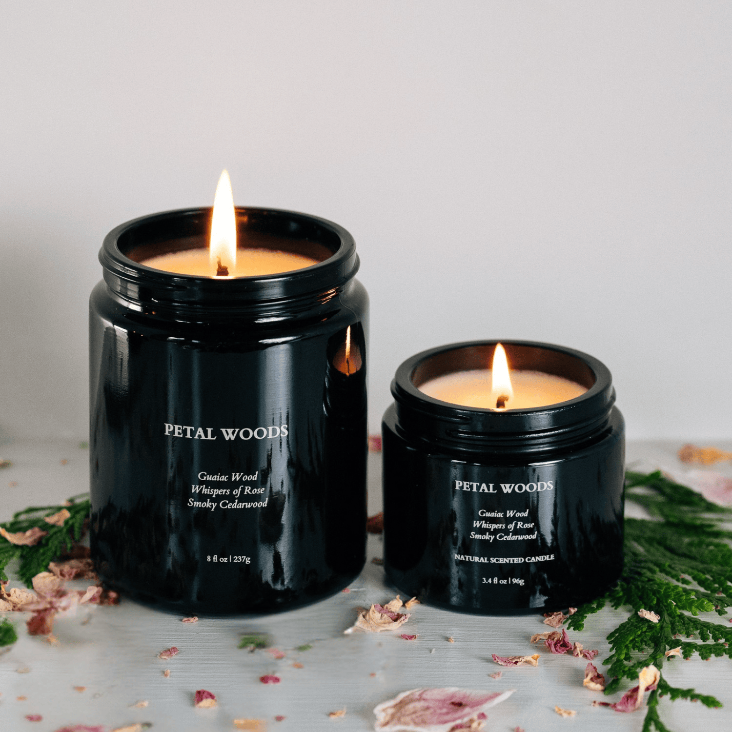 Petal Woods  - 100% Natural Scented Candle