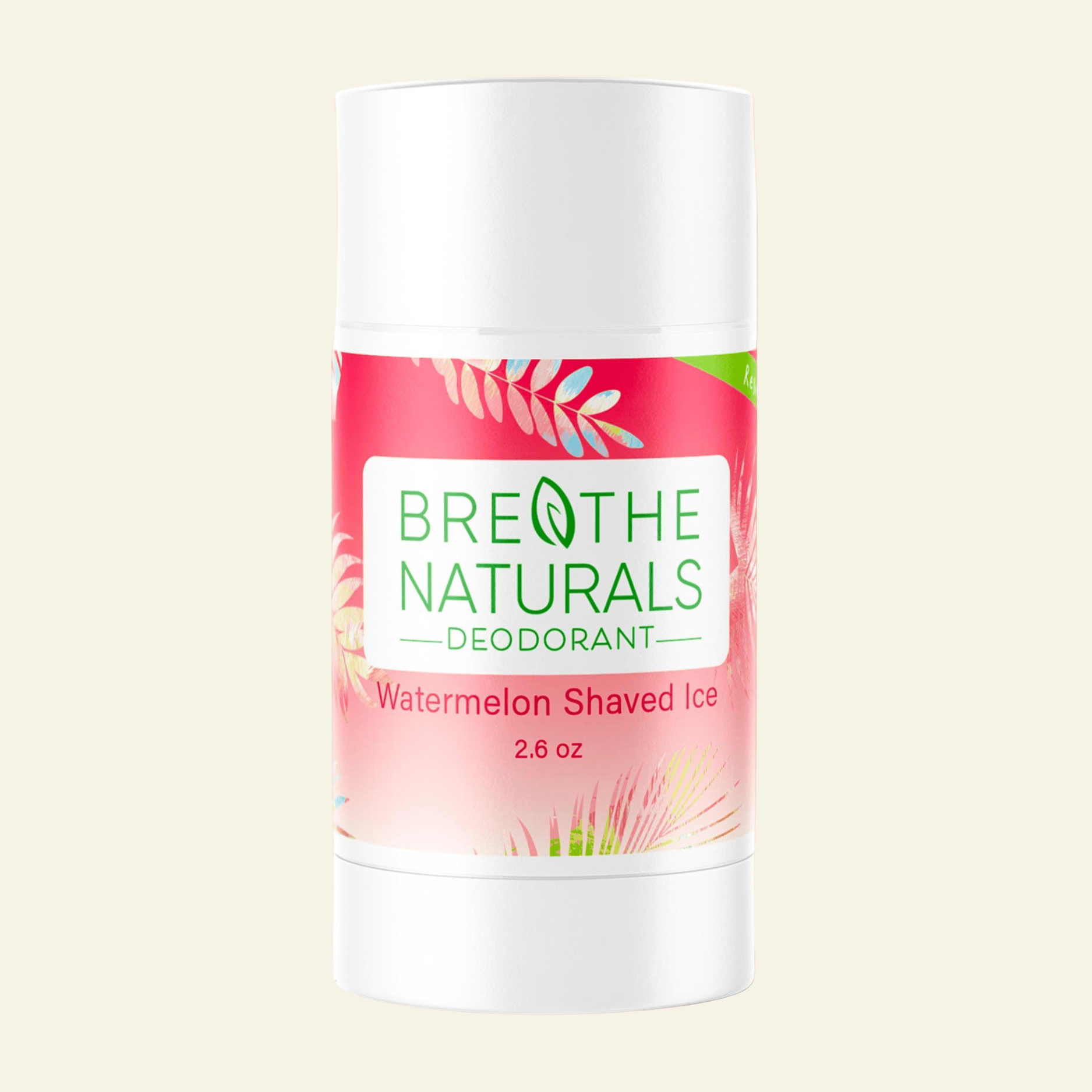 Breathe Naturals Deodorant Watermelon Shaved Ice Deodorant
