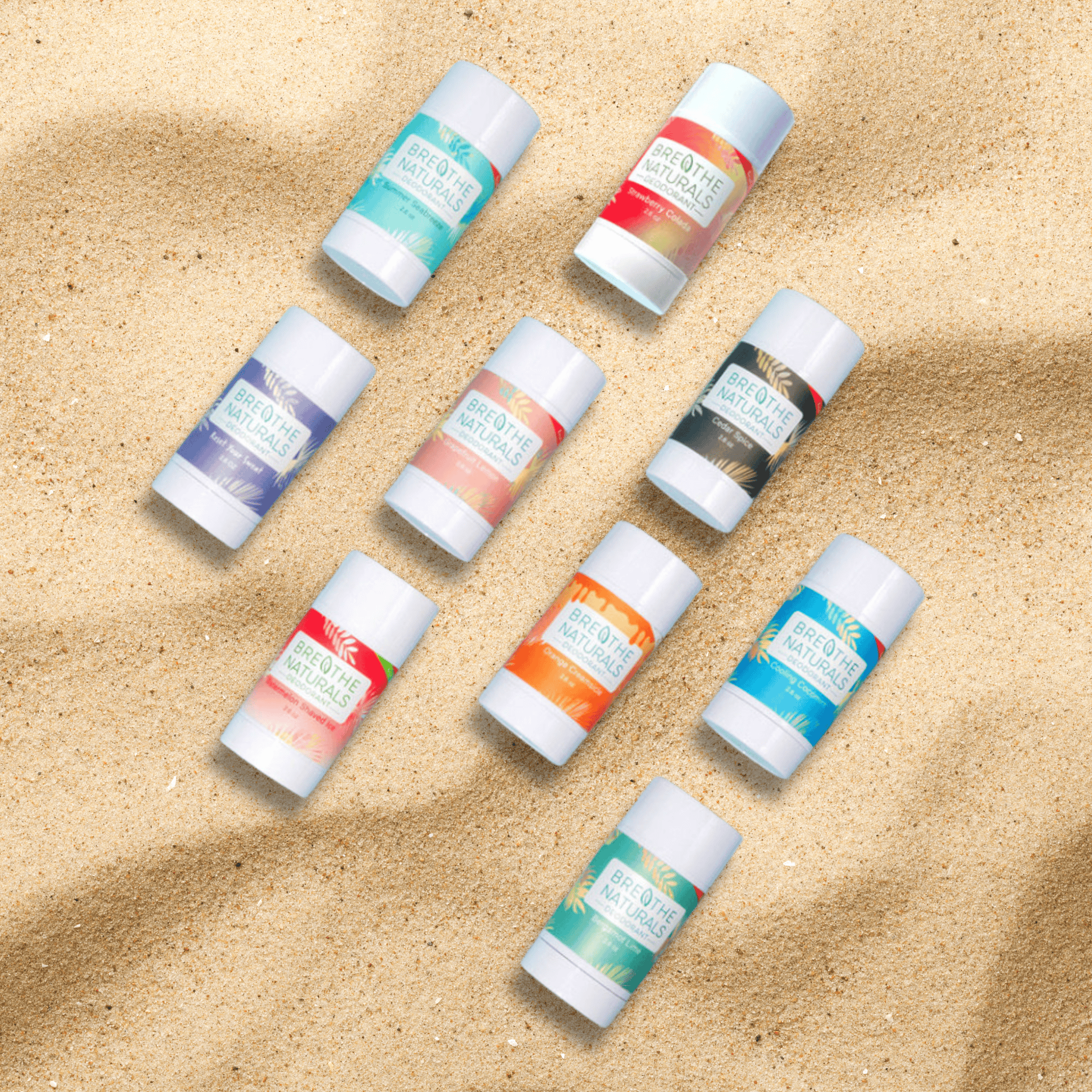 Breathe Naturals Deodorant The Family Pit Pack