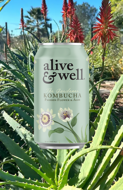 Passionflower &amp; Aloe Kombucha