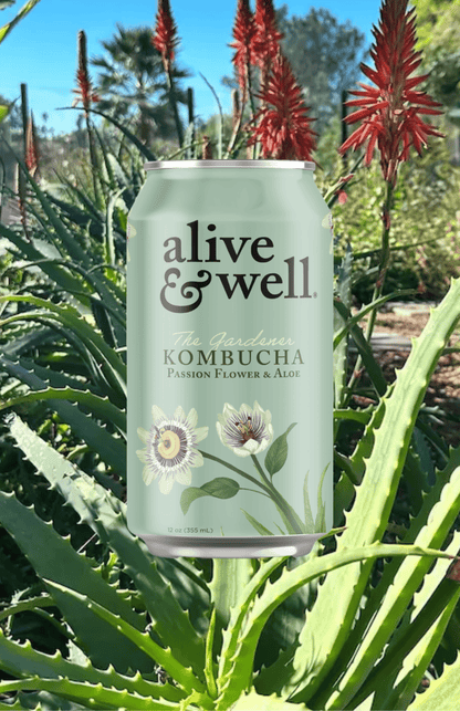 Passionflower &amp; Aloe Kombucha