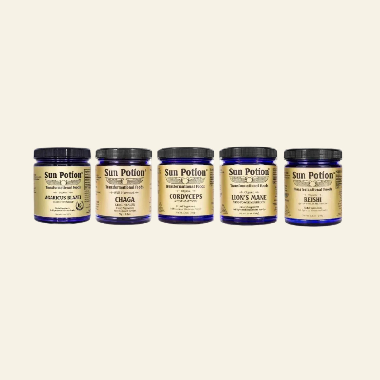 Sun Potion Mushroom Set
