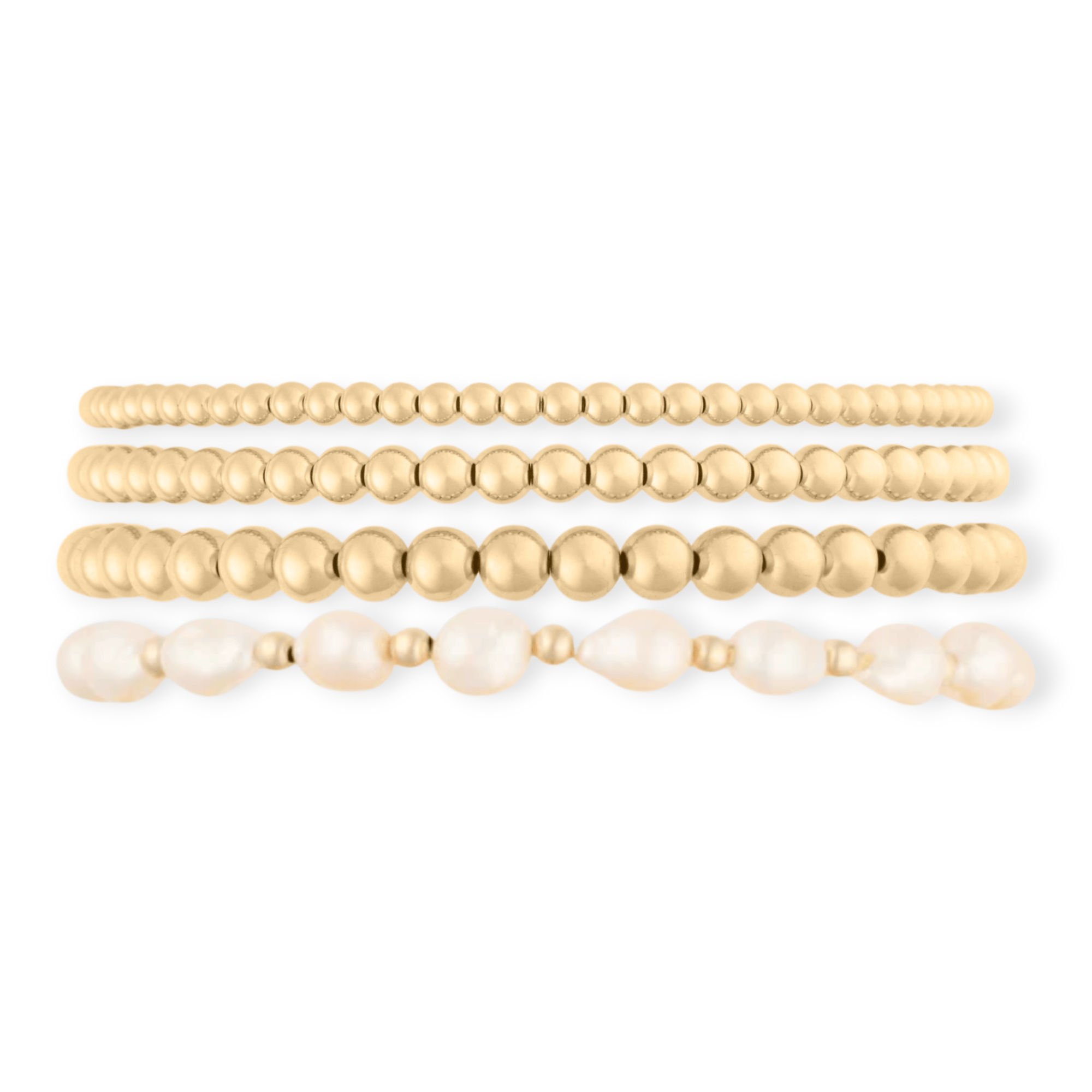 Cuffed by Nano LLC Baroque Juno Bracelet Four Stack