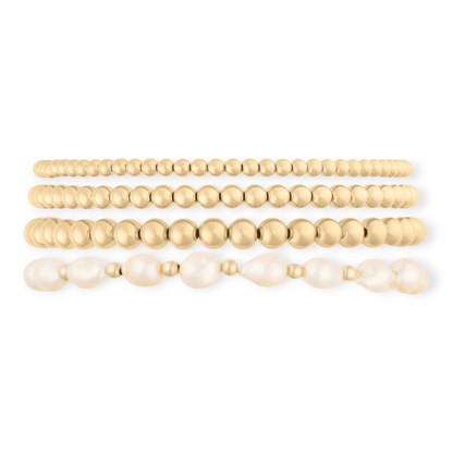 Cuffed by Nano LLC Baroque Juno Bracelet Four Stack