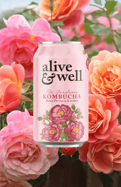 Rose Petal &amp; Lychee Kombucha