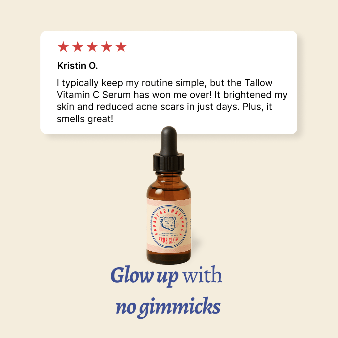 PapaBear Naturals Papabear True Glow Vitamin C Serum - 1 oz