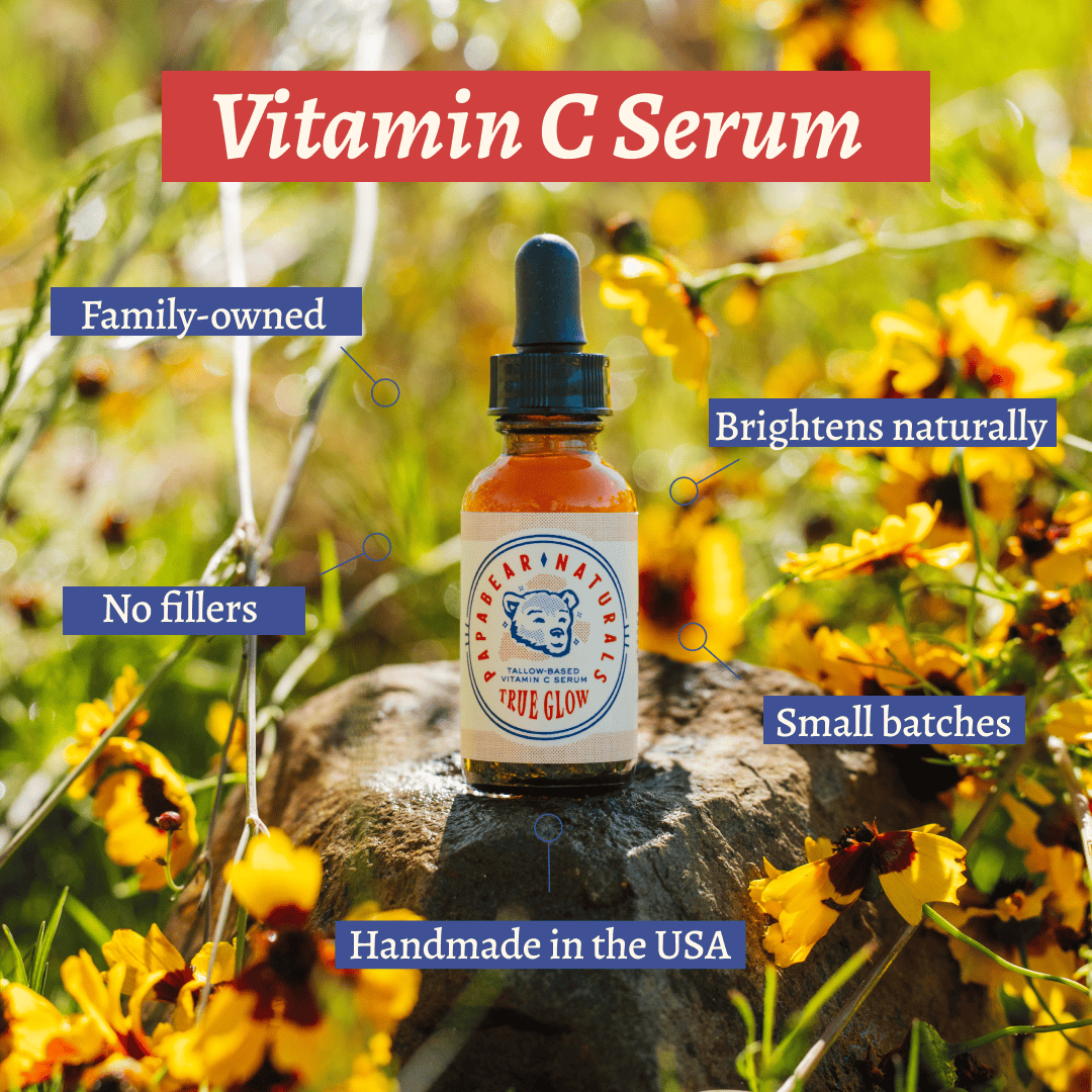PapaBear Naturals Papabear True Glow Vitamin C Serum - 1 oz