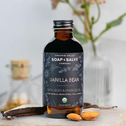 Bath &amp; Body Oil: Vanilla Bean - My American Goods