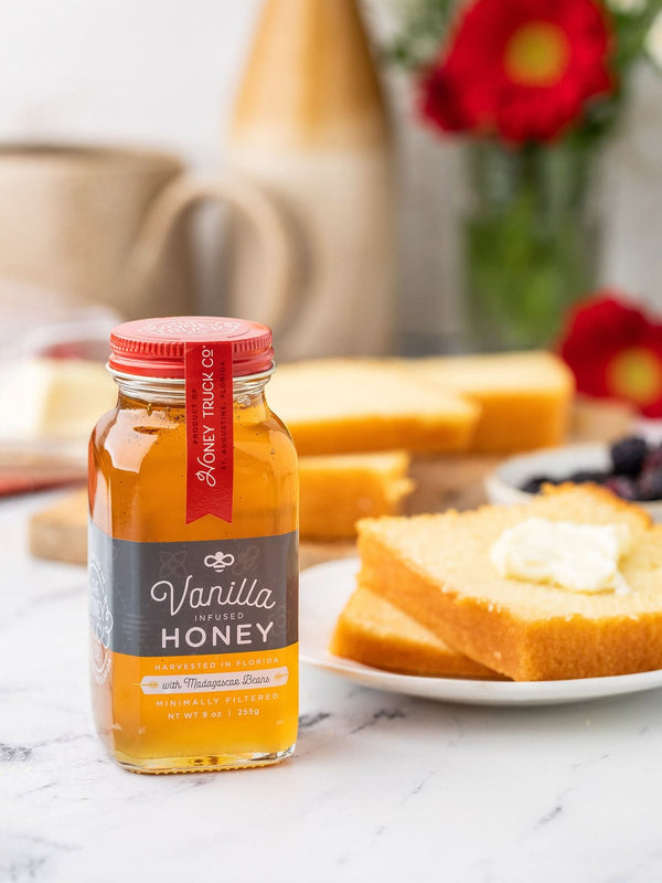 Vanilla Infused Honey - My American Goods