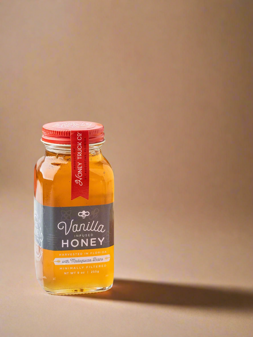 Vanilla Infused Honey - My American Goods
