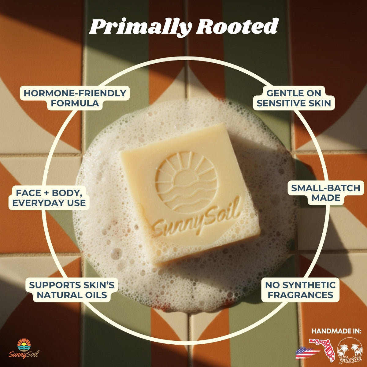 Face &amp; Body Tallow Soap Bar