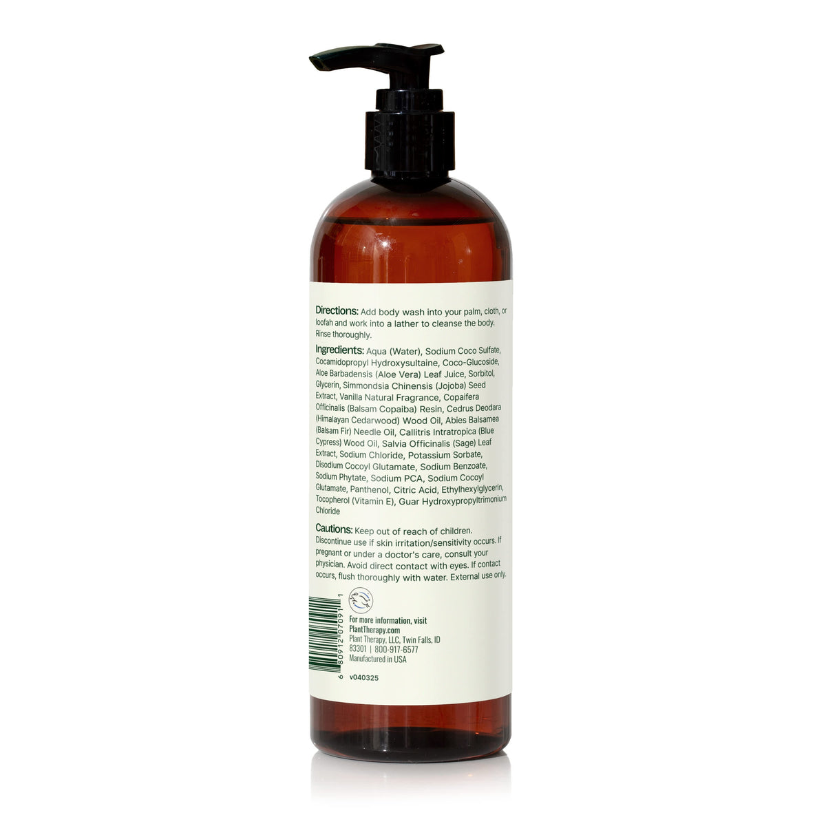 Vanilla Woods Body Wash