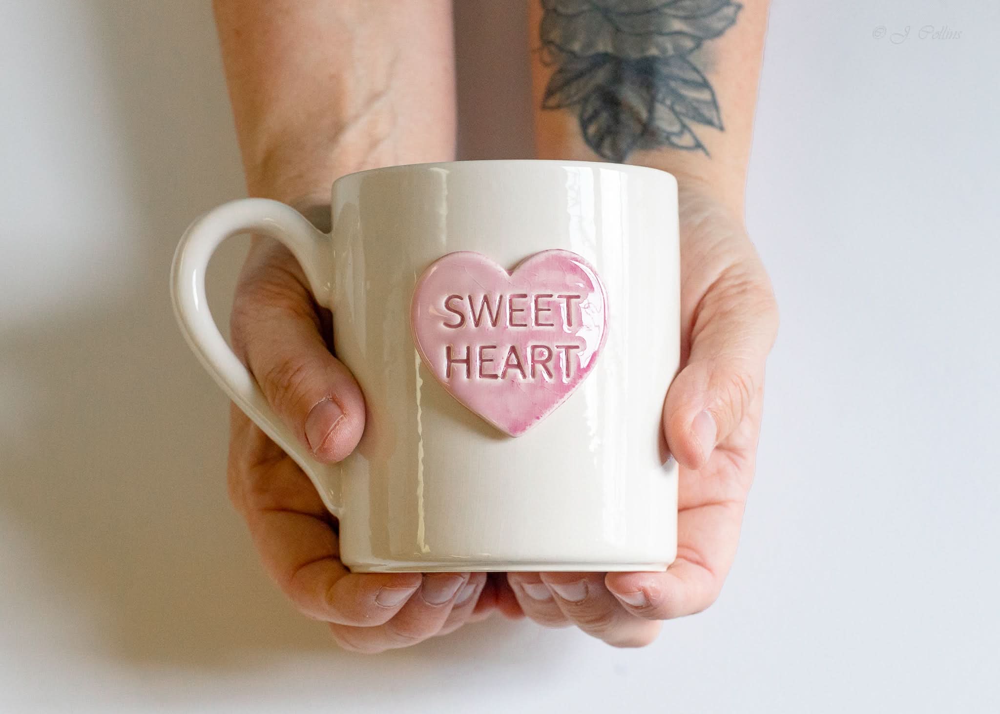prodigalpottery Ceramic Candy Heart Mug