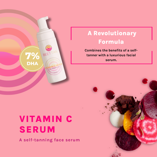 Vitamin C Self-Tanning Face Serum - My American Goods