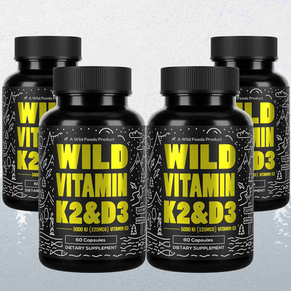 Vitamin K2 (MK-7) &amp; Vitamin D3 (5000 IU) &amp; Black Pepper Extract