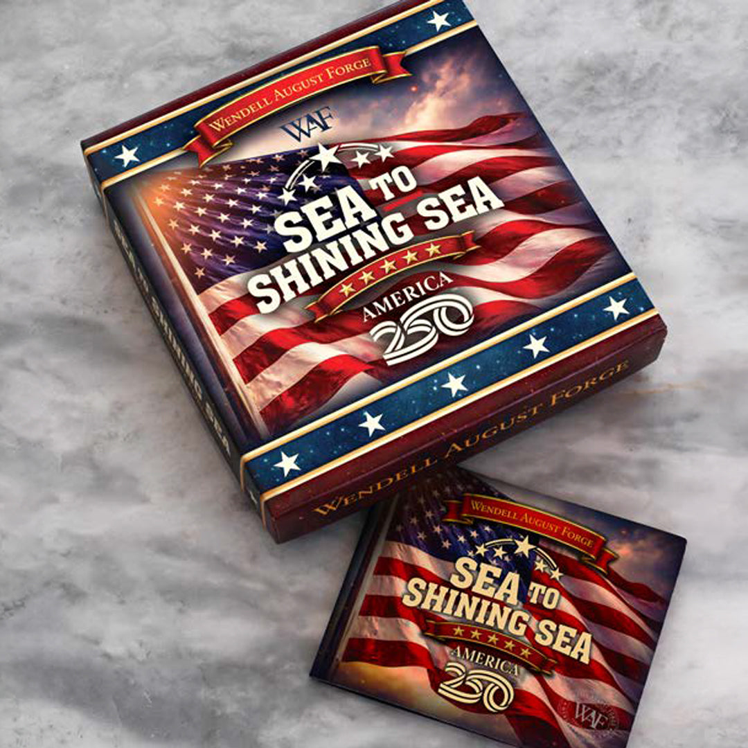 America250 Sea to Shining Sea Commemorative Ornament (Bronze and Crystals)