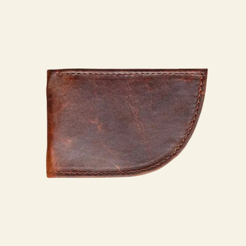 Rogue Industries Nantucket Front Pocket Wallet in Moose Leather