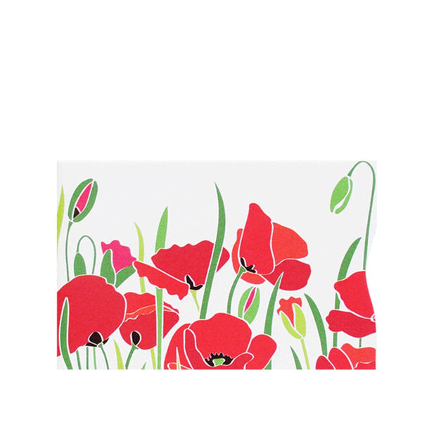 Rogue Industries RFID Sleeve Poppies - 1 Sleeve RFID Blocking Credit Card Sleeves - Poppies