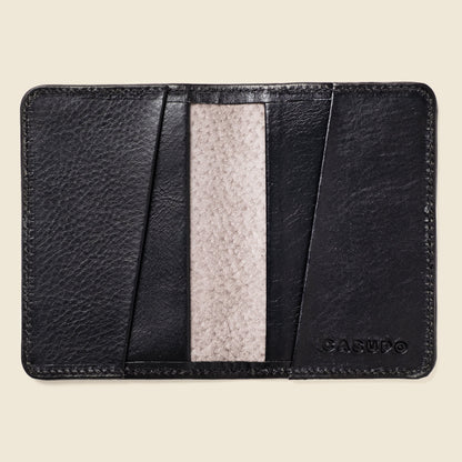 Compact Bifold with RFID protection - Black