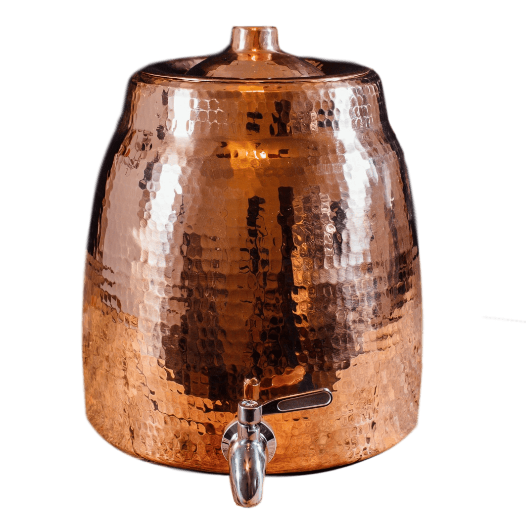 Niagara Copper Water Dispenser with Lid
