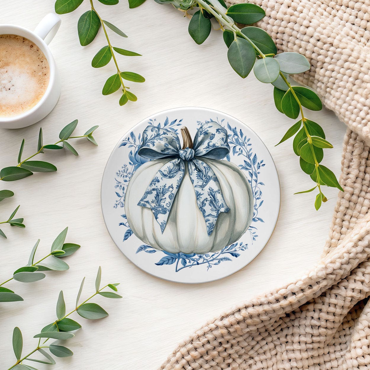 Gia Roma Coaster Chinoiserie Halloween Coasters