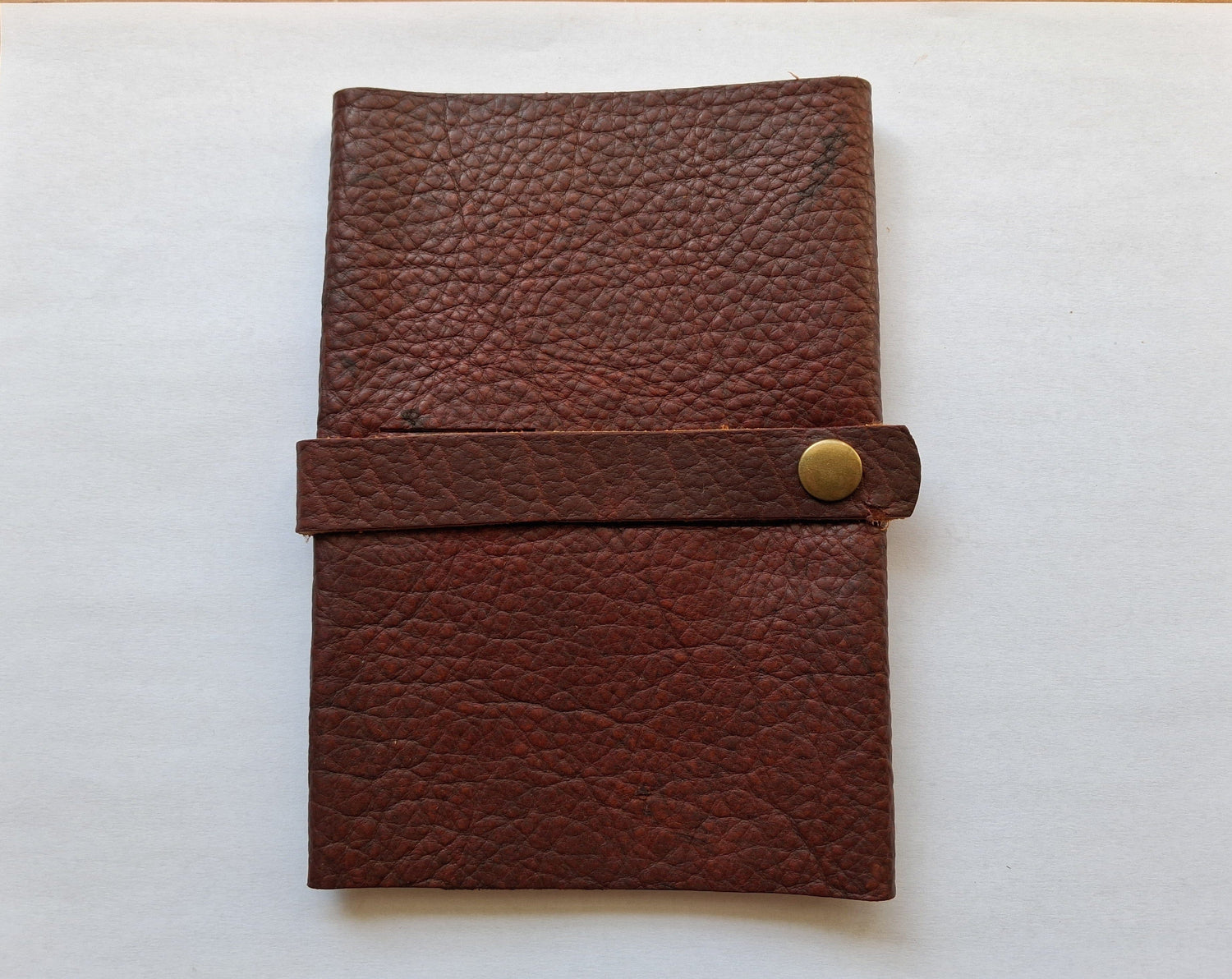 Rogue Industries Cord Roll Up HIGHLAND BISON BROWN Leather Tech Organizer