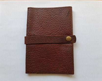 Rogue Industries Cord Roll Up HIGHLAND BISON BROWN Leather Tech Organizer