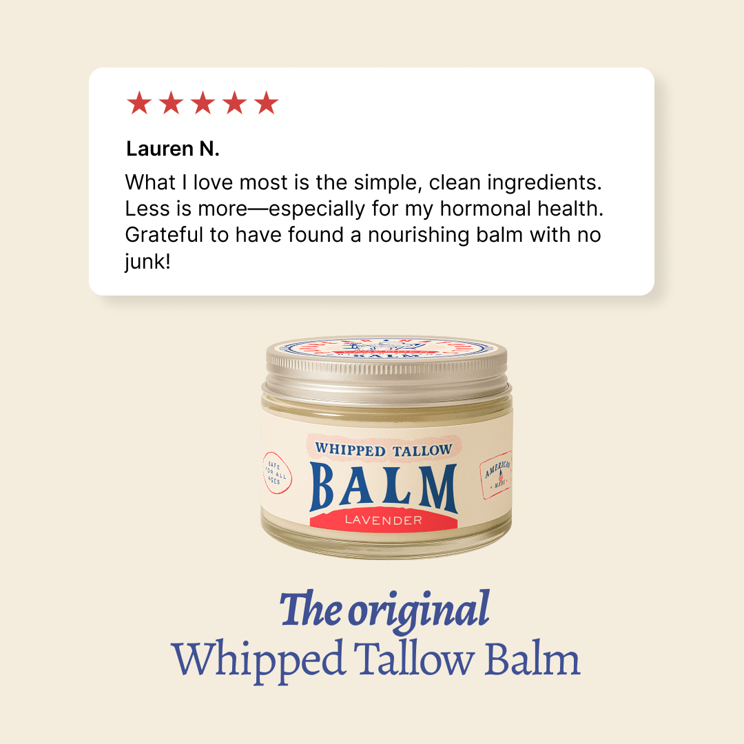 PapaBear Naturals Papabear Whipped Tallow Balm 6 oz