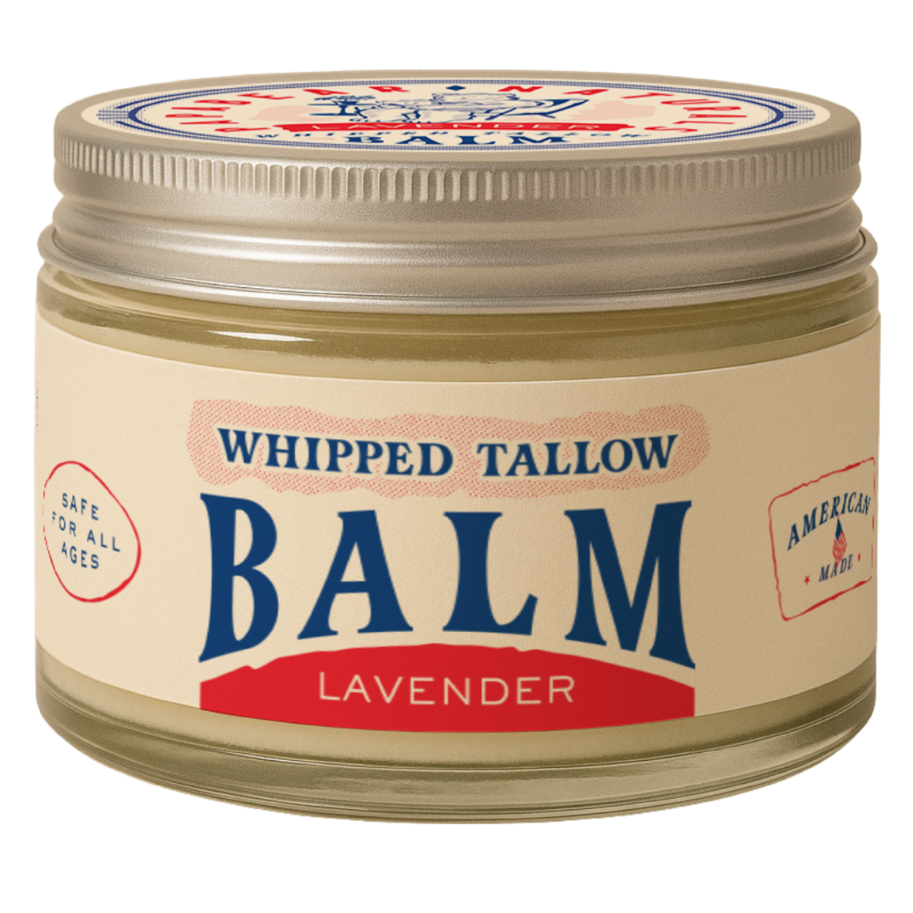 PapaBear Naturals Lavender Papabear Whipped Tallow Balm 6 oz