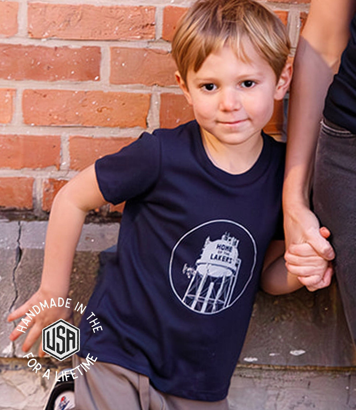 The Local Branch Clothing Home of the Lakers, Water Tower Kids Tee - USA Made
