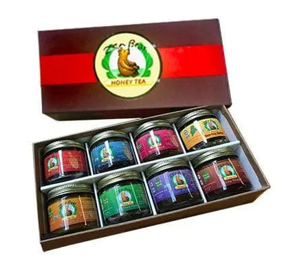 Honey Tea Gift Box – 8 Natural Blends